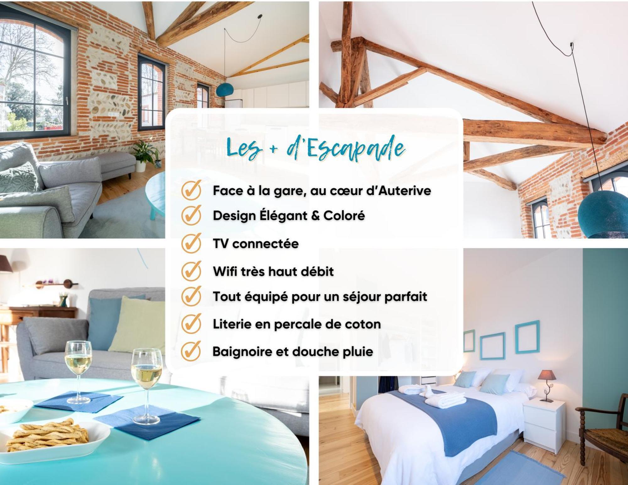 Evasions-Escapade, Centre-Ville, Gare Auterive (Haute-Garonne) Exterior foto